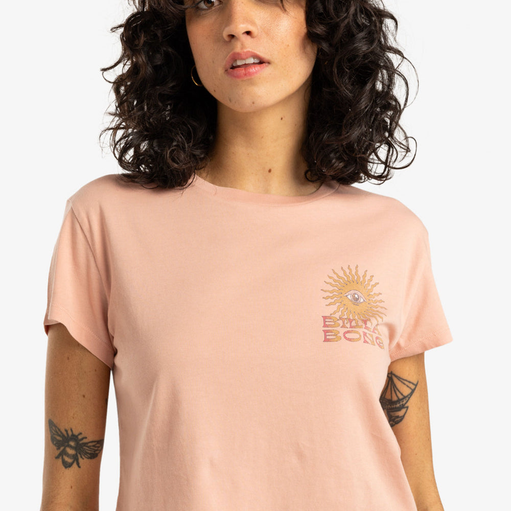 Pukas-Surf-Shop-Woman-Tee-Billabong-Vibes-Arround-Rose-Bud