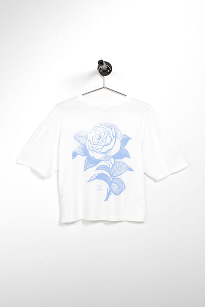 PUKAS SURF SHOP Waves and Flowers Tee White | PUKAS SURF SHOP