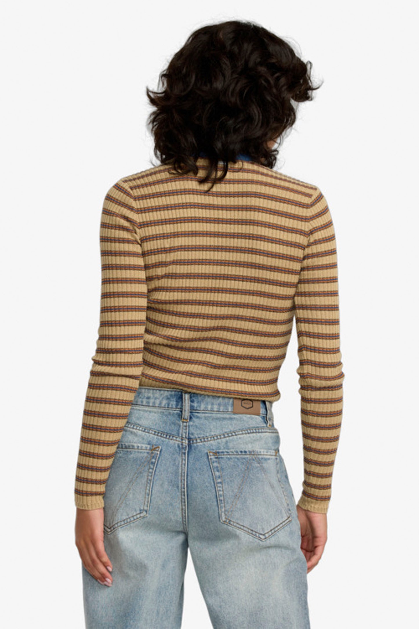 Pukas Surf Shop RVCA women’s striped knit sweater