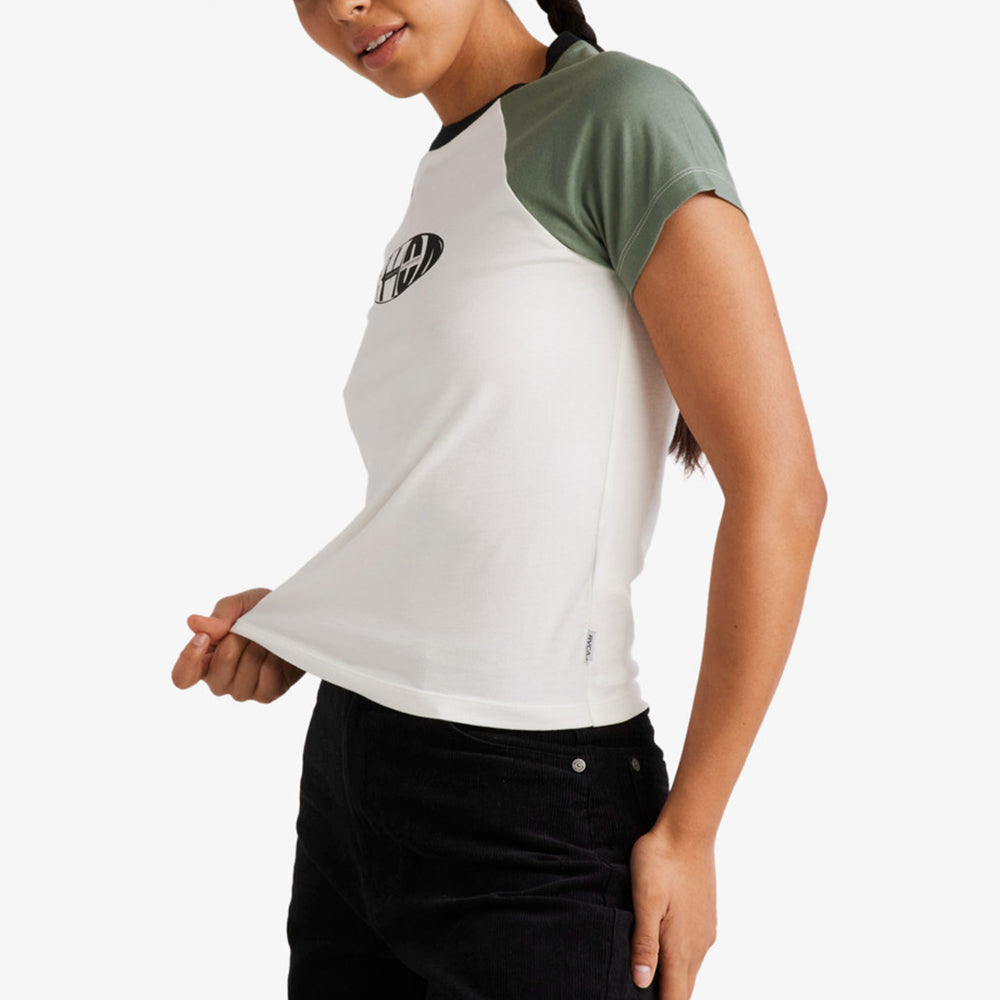 
                      
                        Pukas-Surf-Shop-Woman-Tee-Rvca-Dome-Shrunken-Green
                      
                    