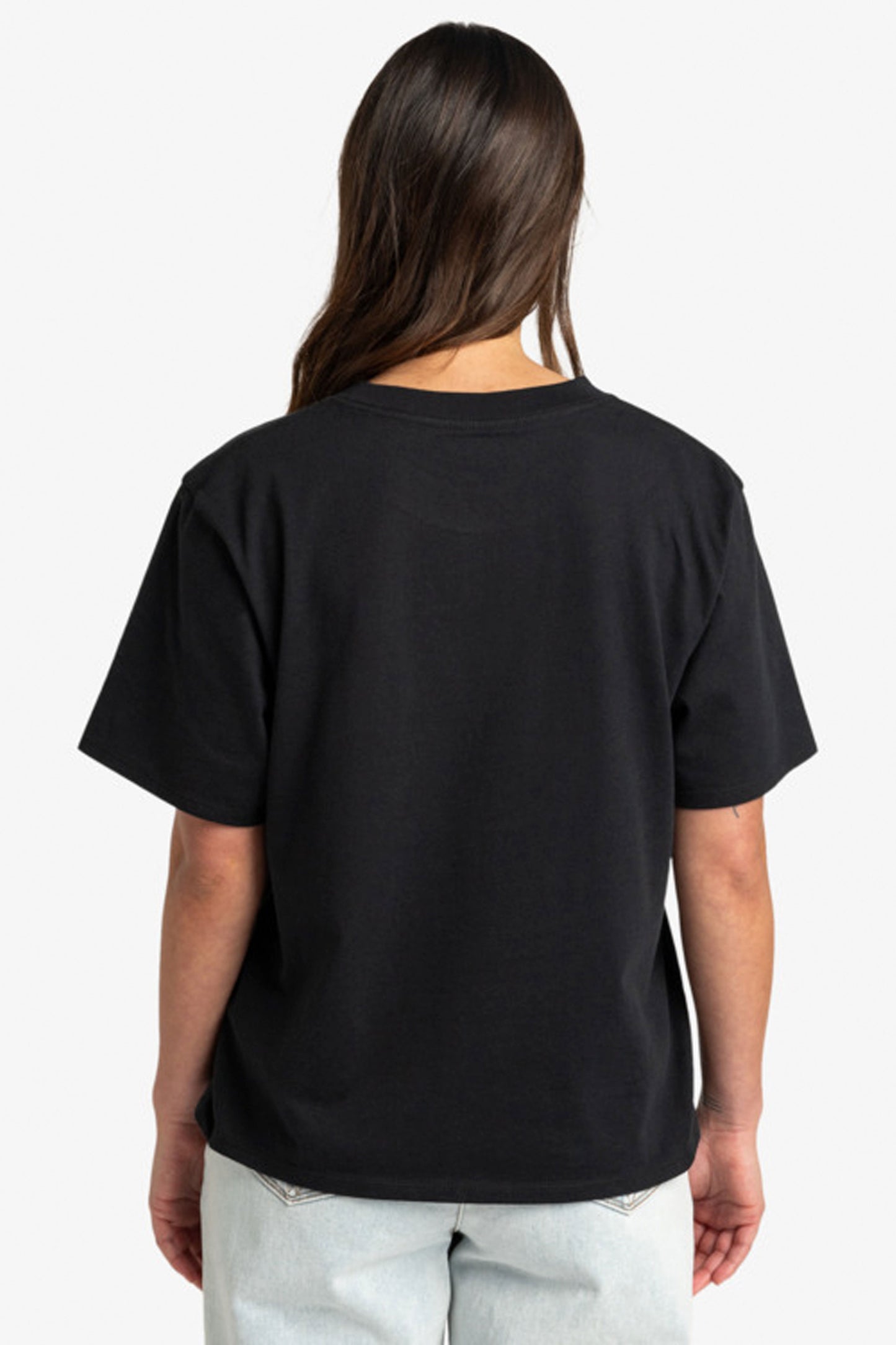 Pukas-Surf-Shop-Woman-Tee-Rvca-Keep-Growing-Black