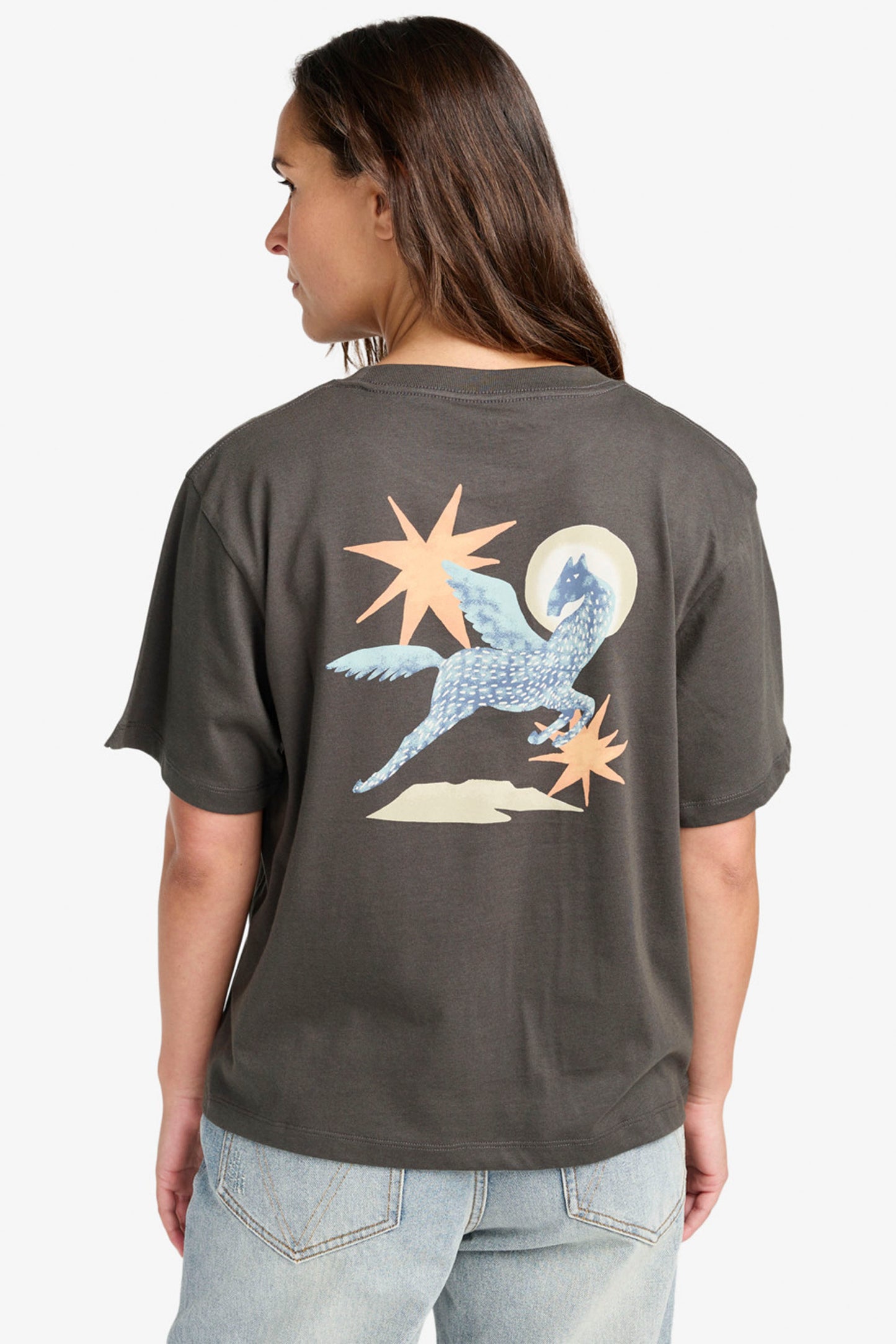 Pukas Surf Shop RVCA women's graphic tee Pegasus