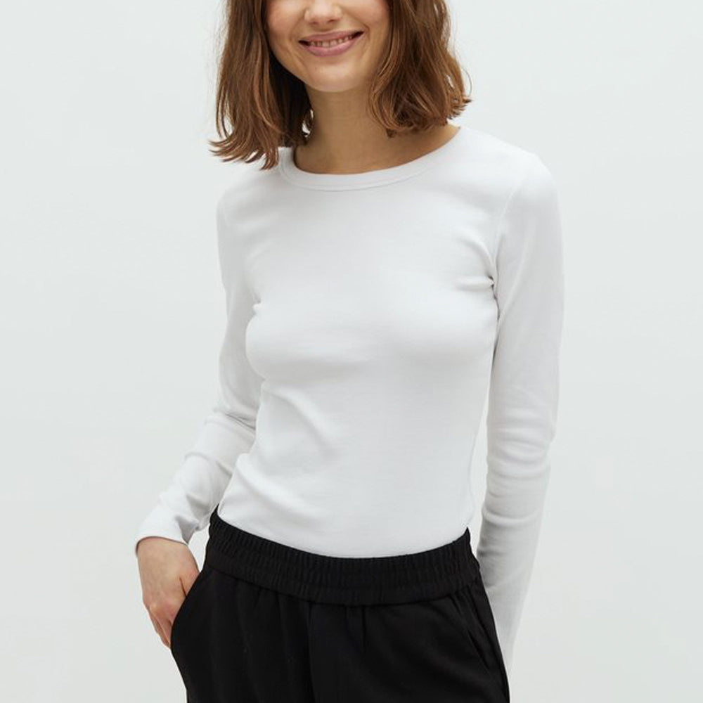 Pukas Surf Shop Woman Tee mbyM Otis Steel White