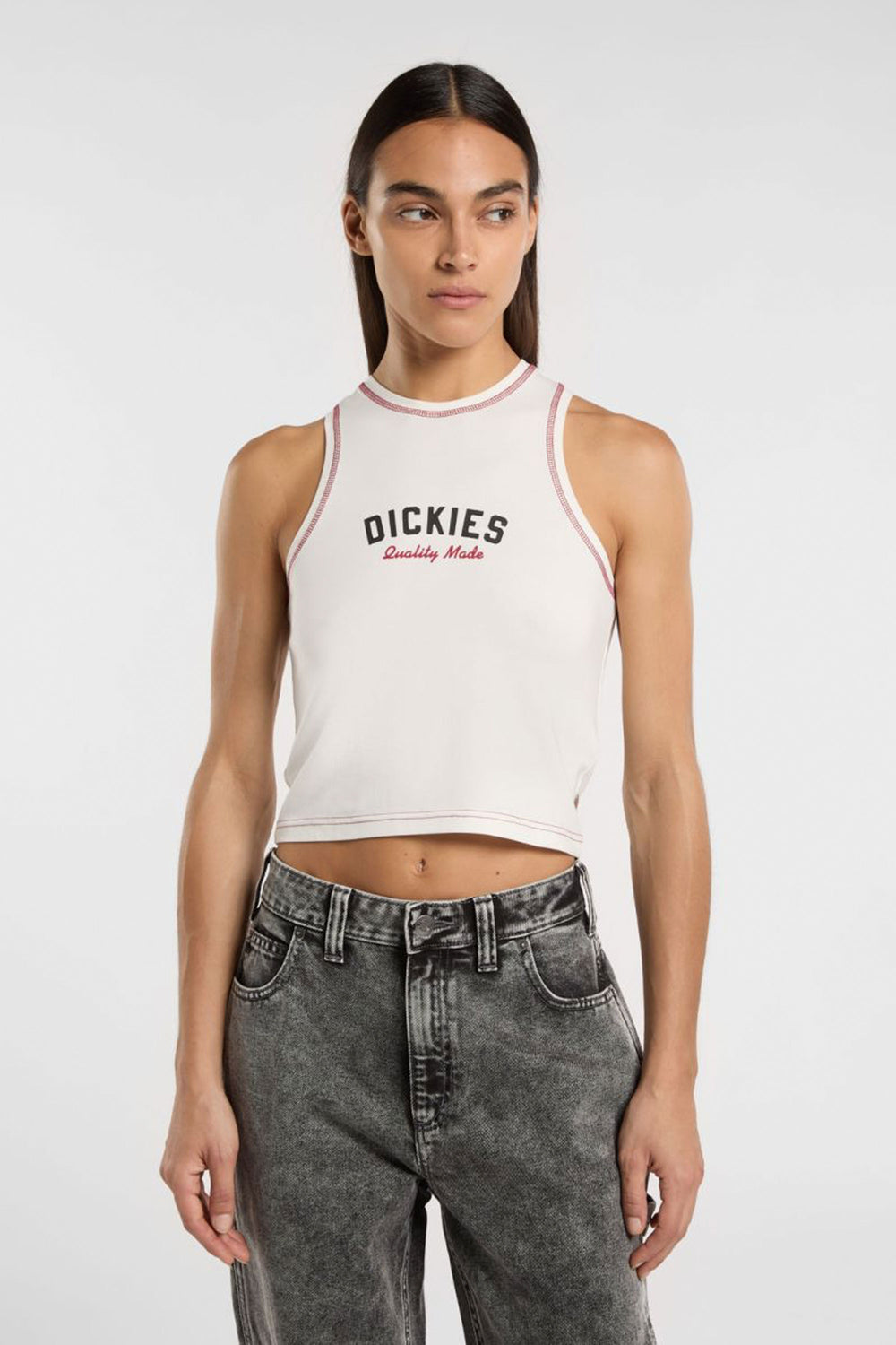 Pukas-Surf-Shop-Woman-Top-Dickies-Racer-Beige