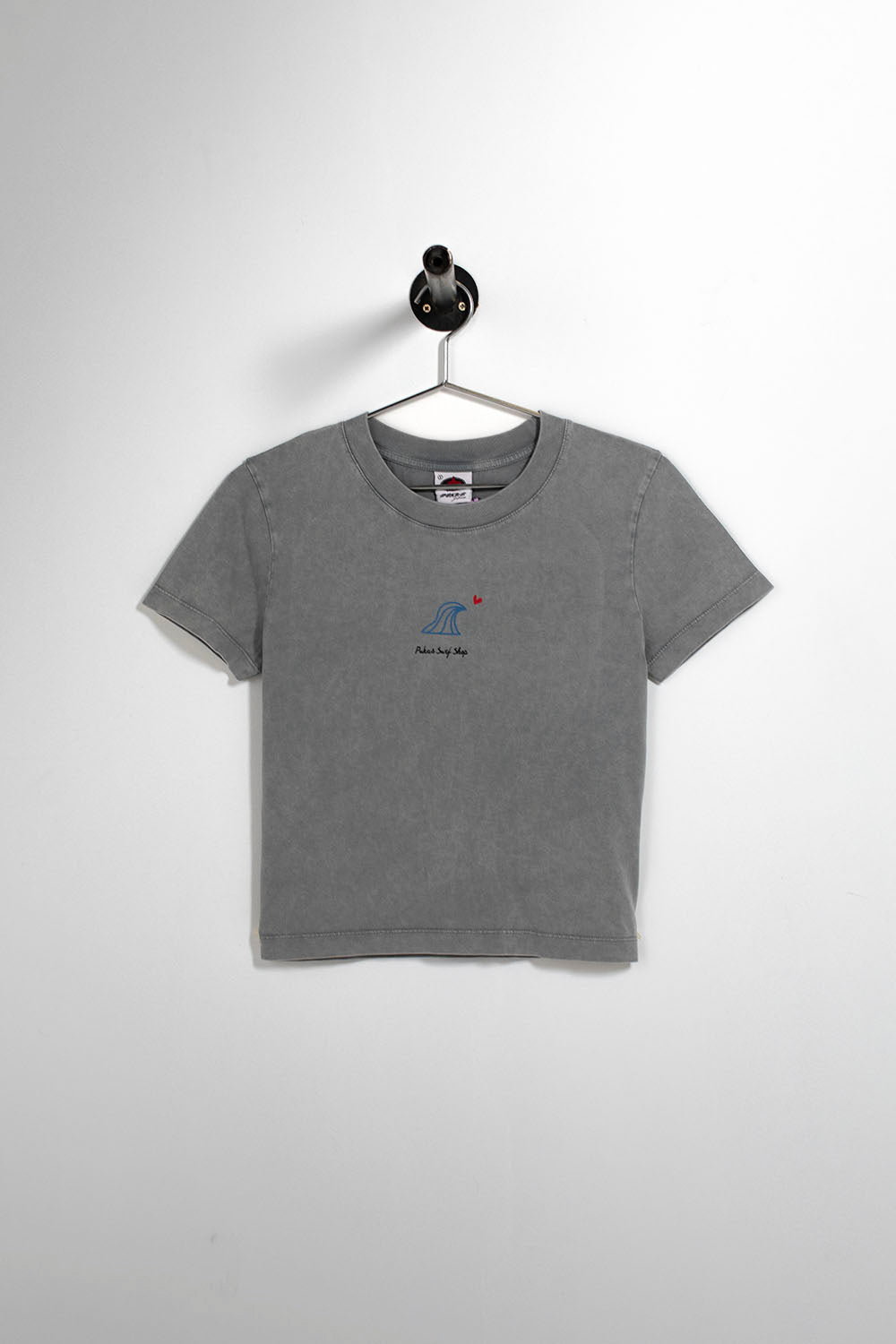 Pukas Surf Shop 3 Olas Tee in light grey — women's t-shirt at Pukas Surf Shop
