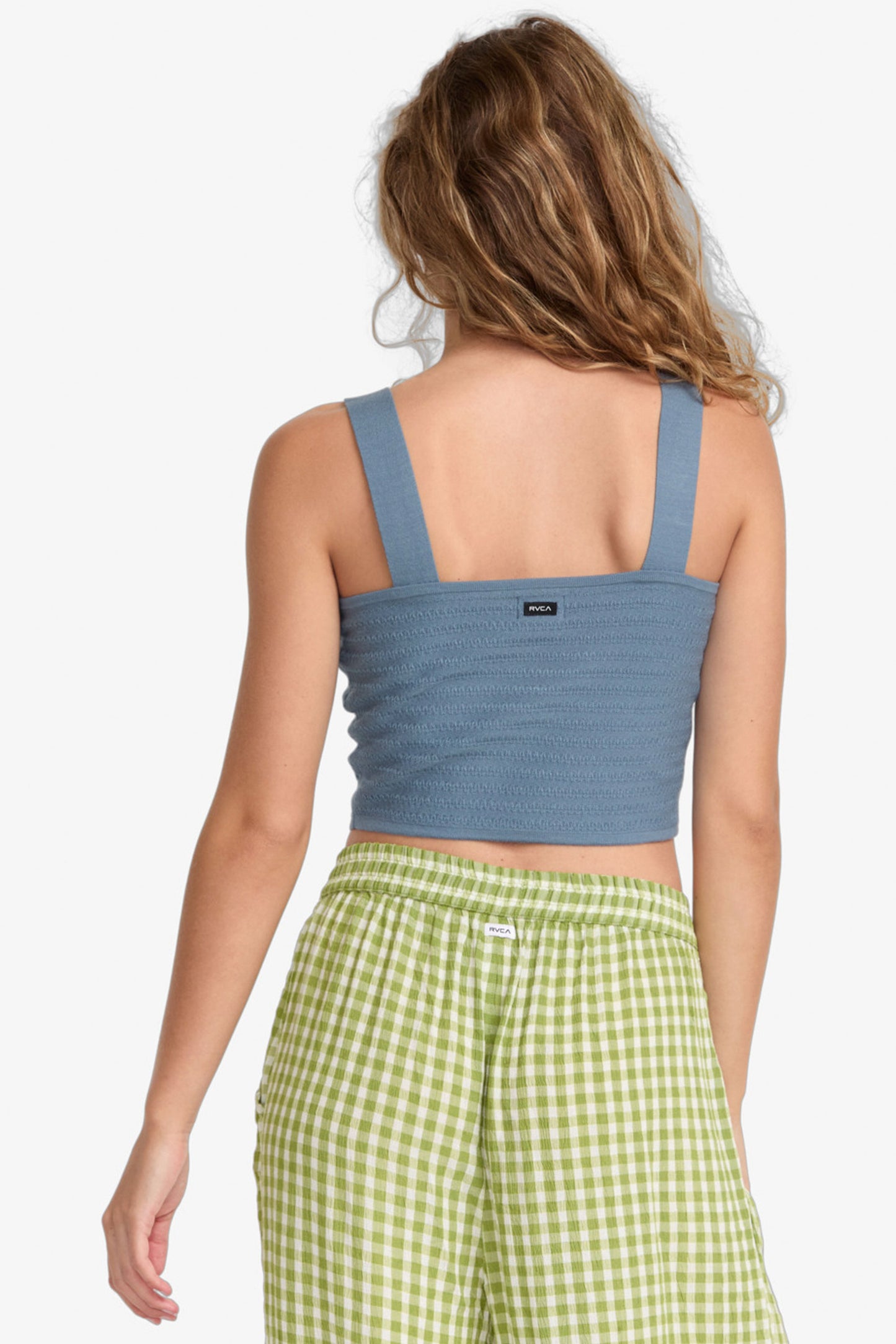 Pukas Surf Shop Woman Top Rvca Noah Sweater Coronet Blue