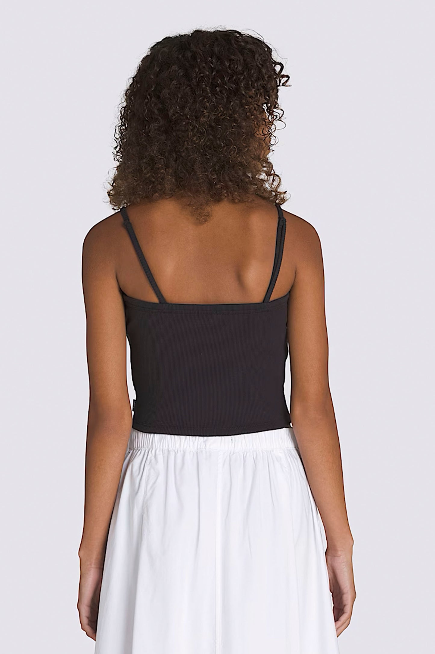 Pukas Surf Shop Vans Drew Rib Tube Top in Black