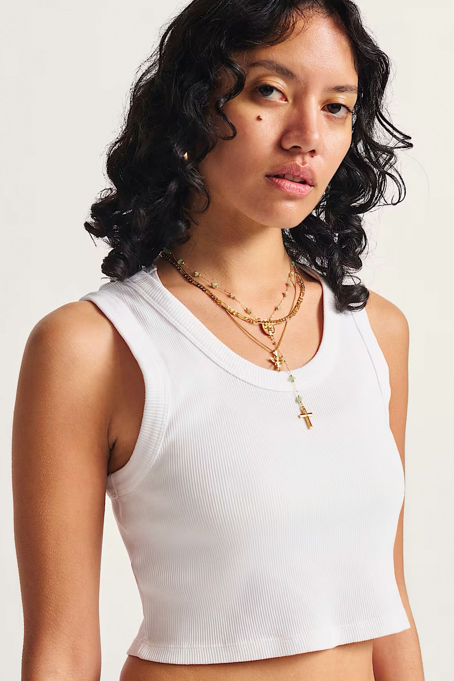 Pukas-Surf-Shop-Woman-Top-Vans-Drew-Tank-White