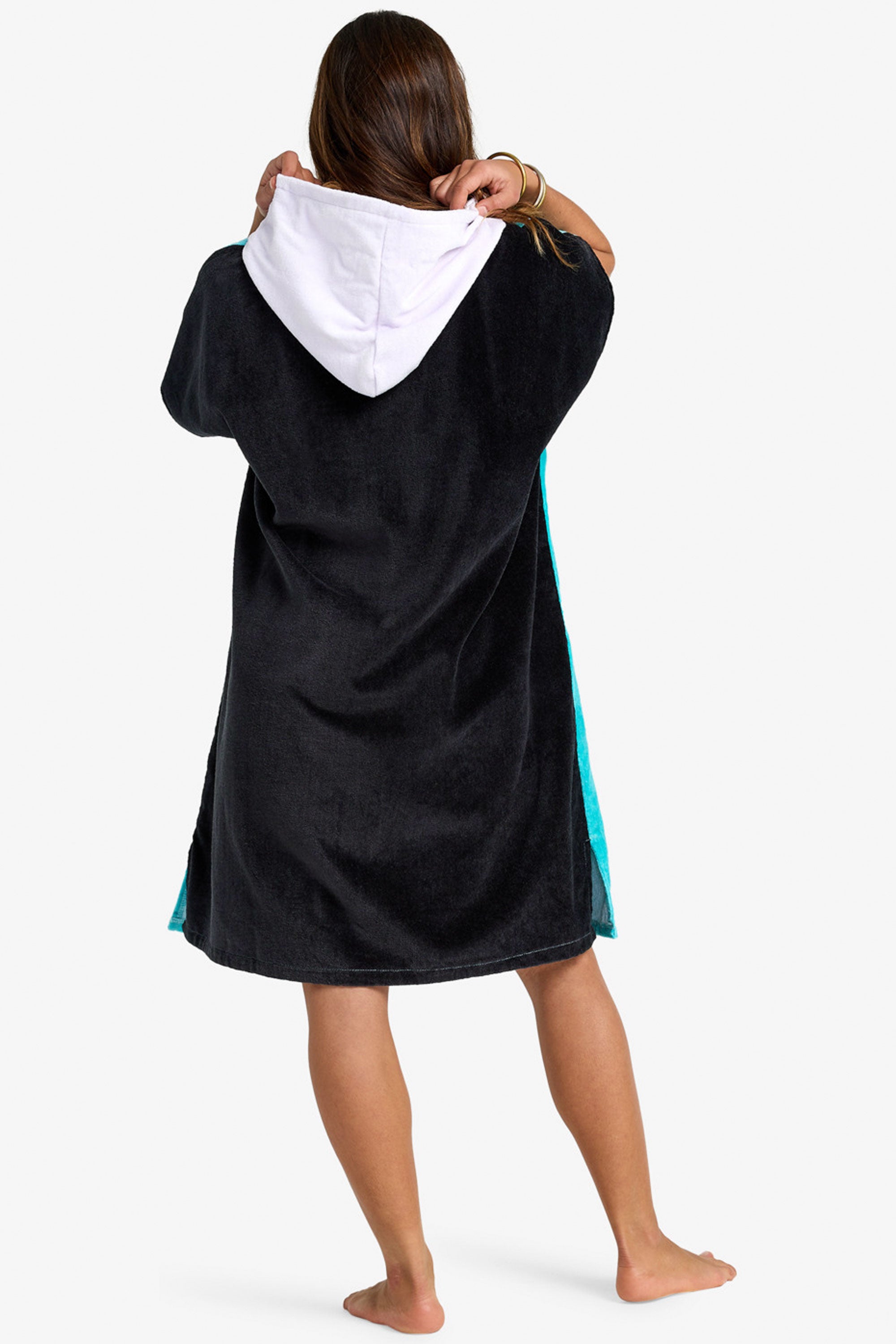 BILLABONG HOODED TOWEL WOMAN AQUA HAZE | Shop at PUKAS SURF SHOP