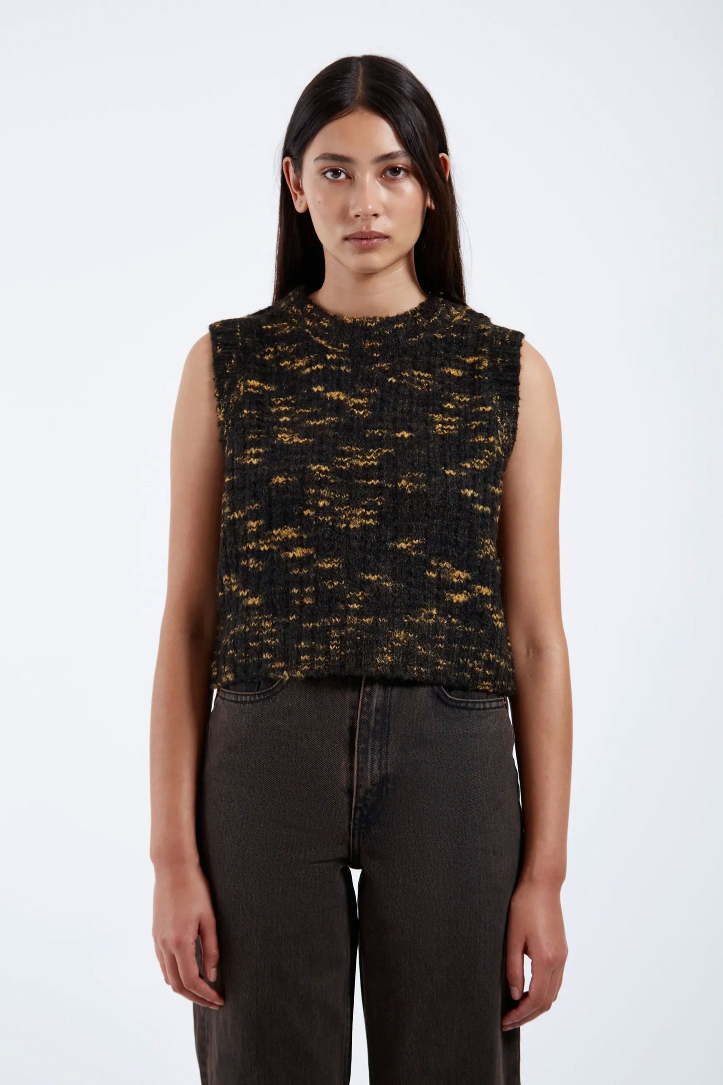 Pukas Surf Shop Woman Vest Dr Denim Mina Vest Space Black 1