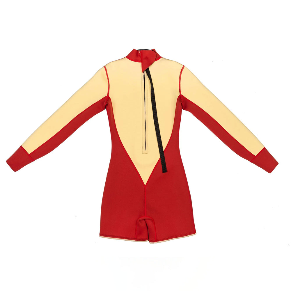 
                      
                        Pukas Surf Shop Woman Wetsuit Atmosea Amanda Springsuit Red Cream
                      
                    