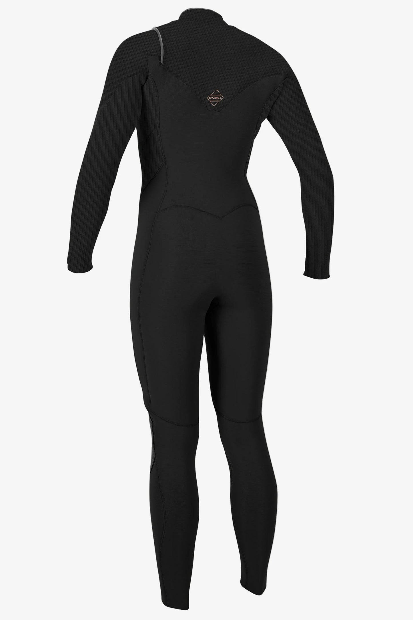 Pukas Surf Shop O’Neill Women’s Hyperfreak 4/3 mm Chest Zip Full Wetsuit in Black/Black