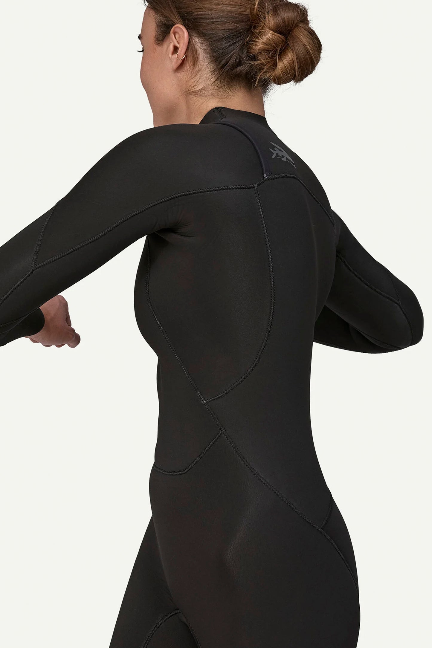 Patagonia Pukas Surf Shop Women's R3 Yulex Regulator Back-Zip Full Wetsuit black high-performance cold-water suit