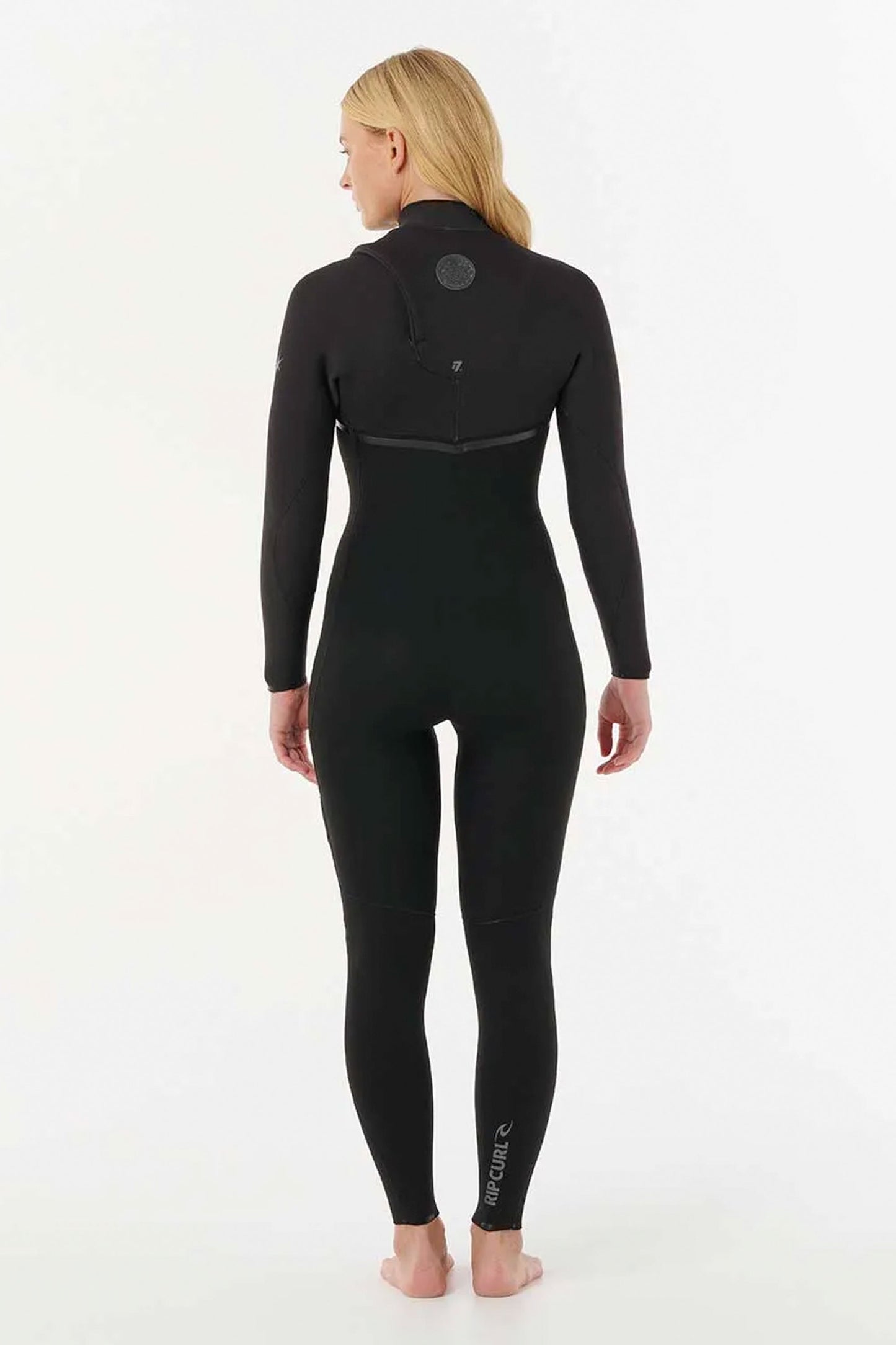 Pukas Surf Shop Woman Wetsuit Ripcurl E-bomb 3/2mm Zip Free Black