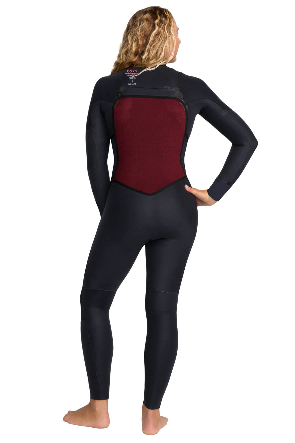 ROXY Swell Natural 3/2mm Chest Zip Wetsuit | Shop at PUKAS SURF SHOP