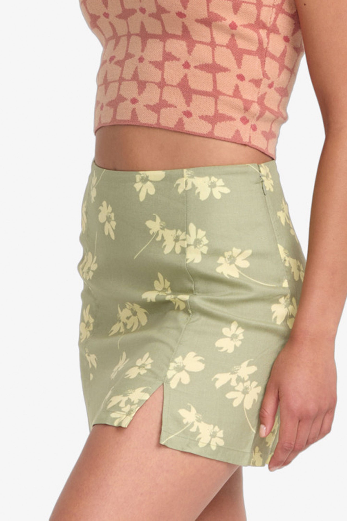 Pukas-Surf-Shop-Woman-skirt-Rvca-Reform-Green