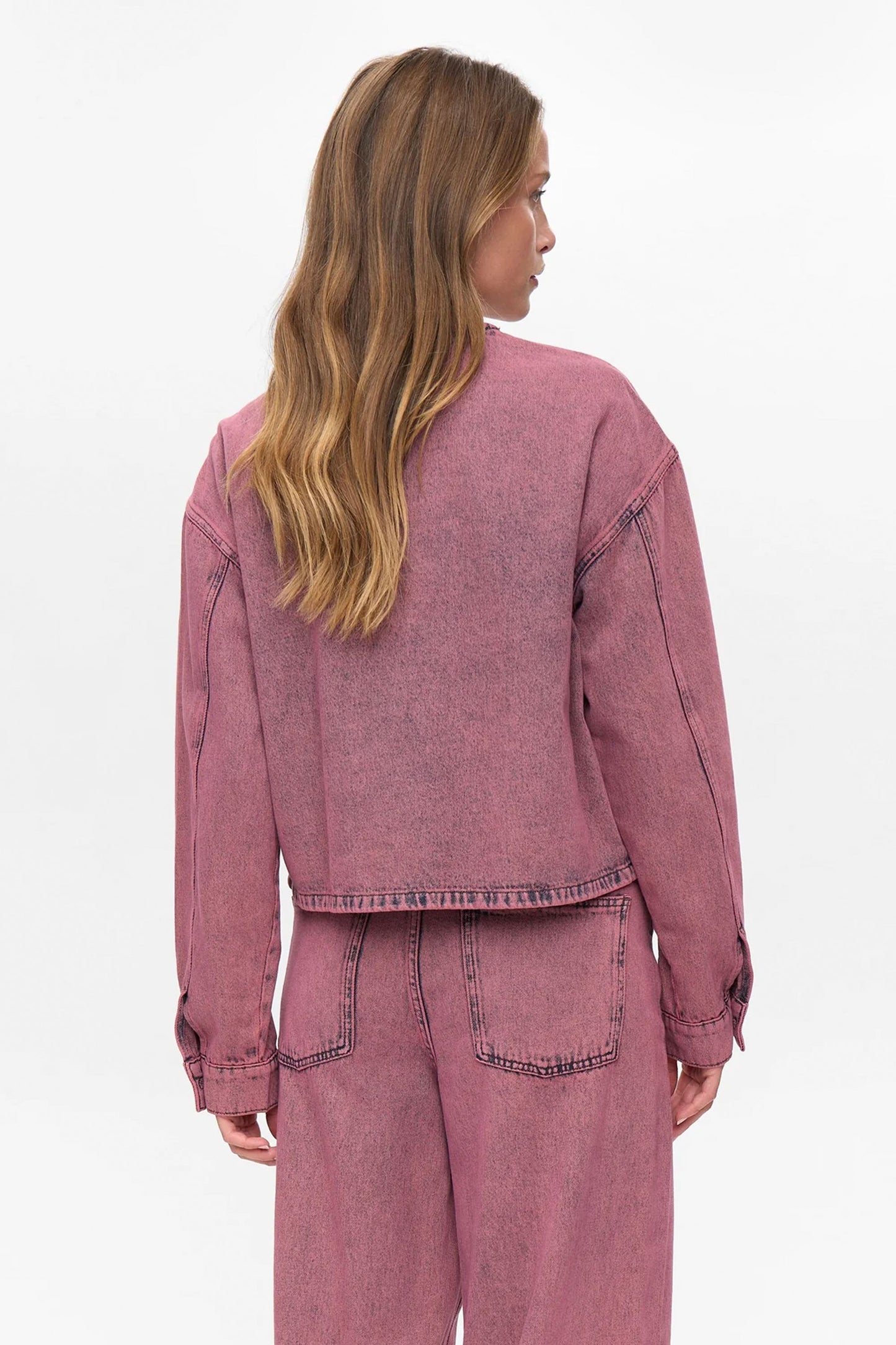 Pukas Surf Shop Women Jacket Numph Nubrooklyn Jacket Heather Rose 2