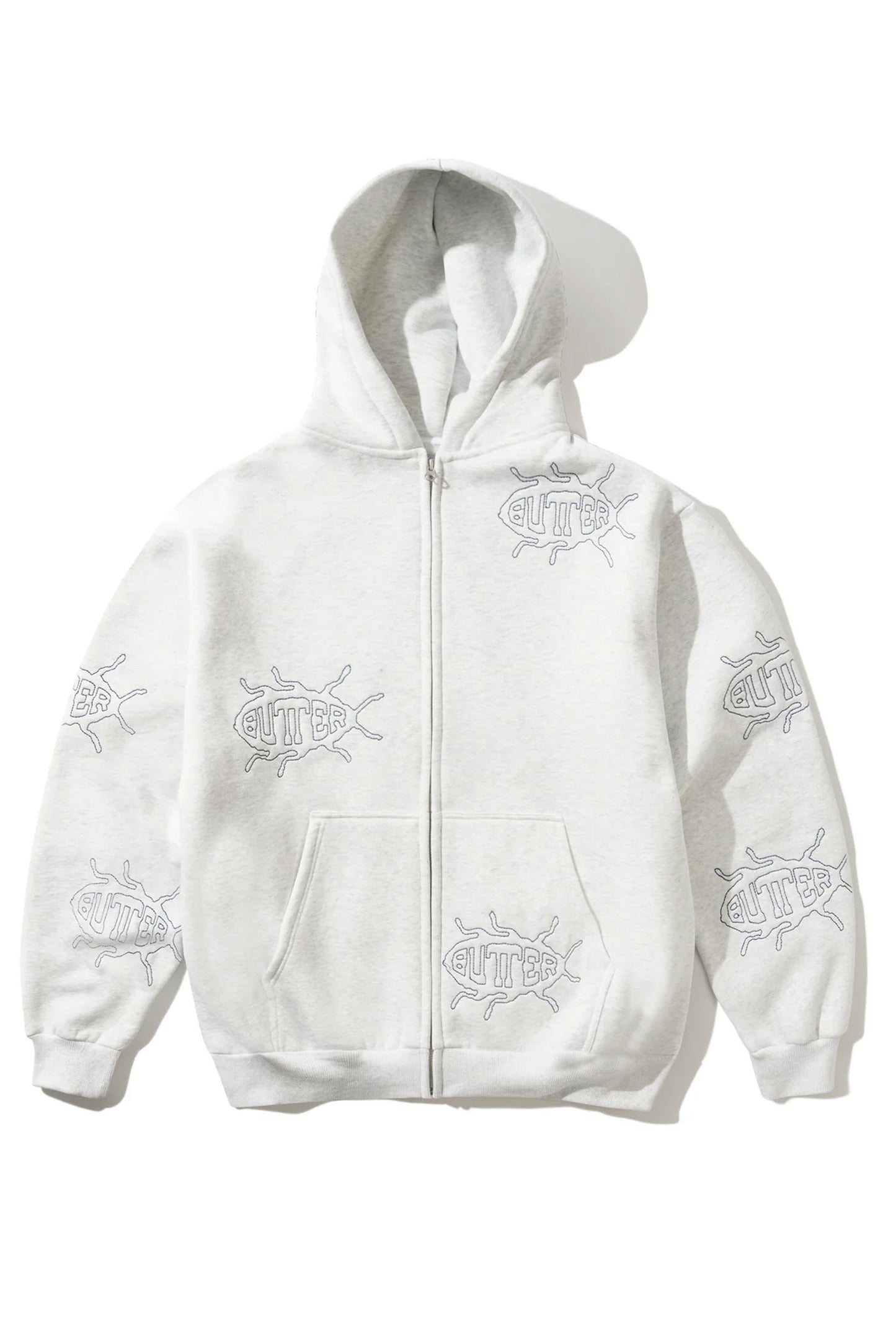 Pukas-Surf-Shop-butter-Roach-Zip-Thru-Hood-Ash-2