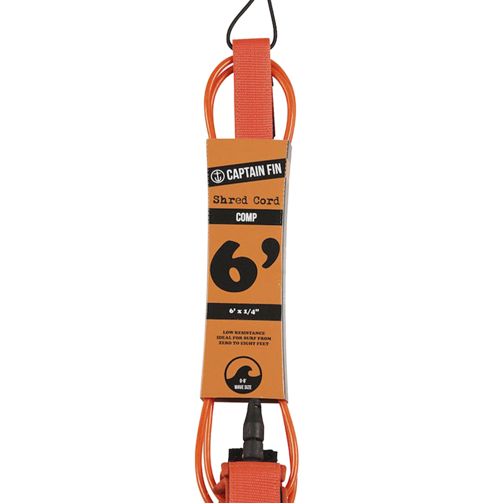 Pukas-Surf-Shop-captain-fin-leash-shred-cord-6-orange