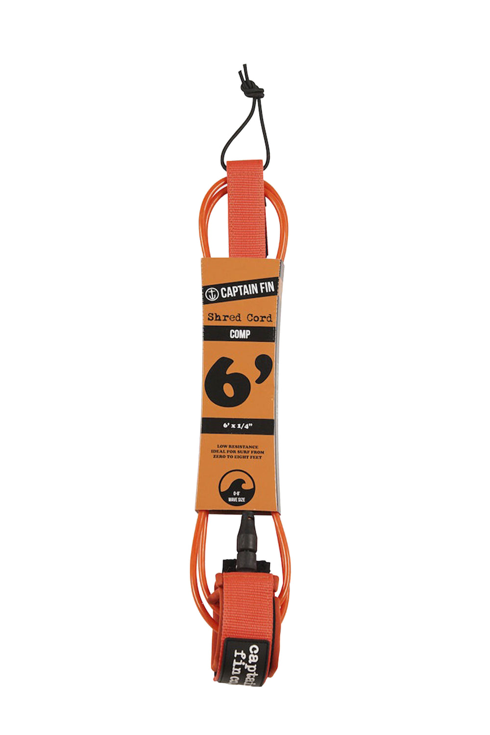 Pukas-Surf-Shop-captain-fin-leash-shred-cord-6-orange