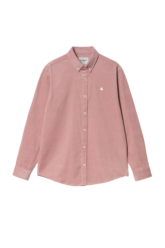 Pukas-Surf-Shop-carhartt-l-s-madison-fine-cord-shirt-glassy-pink