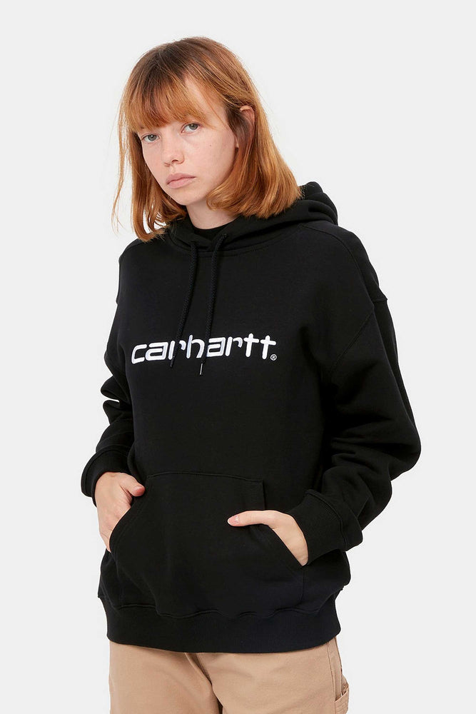 Pukas-Surf-Shop-carhartt-woman-hoodie-sweatshirt-black-white