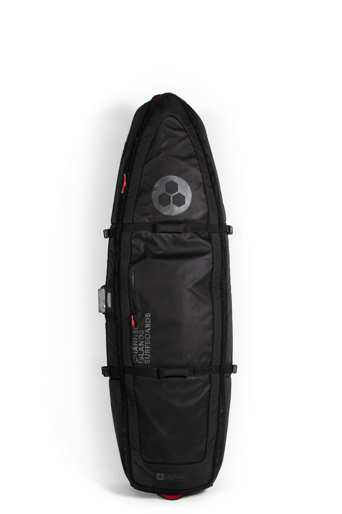 CHANNEL ISLANDS CI QUAD 7´4 TRAVELER WHEEL BOARDBAG BLACK OS