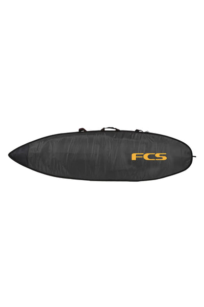 6'0 FCS Classic Fun Board Black/Mango | KAISERS SURF