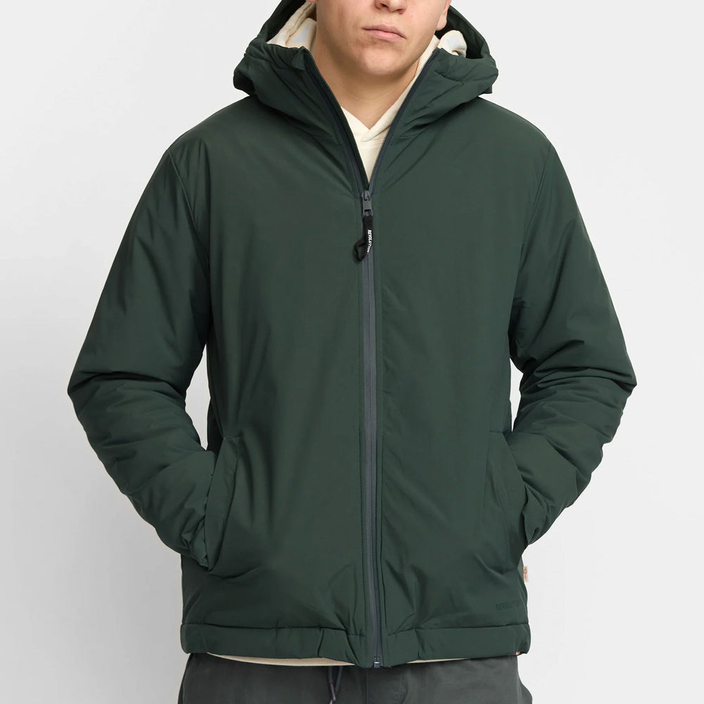 Pukas-Surf-Shop-man-Coat-Revolution-Padded-City-Dark-Green