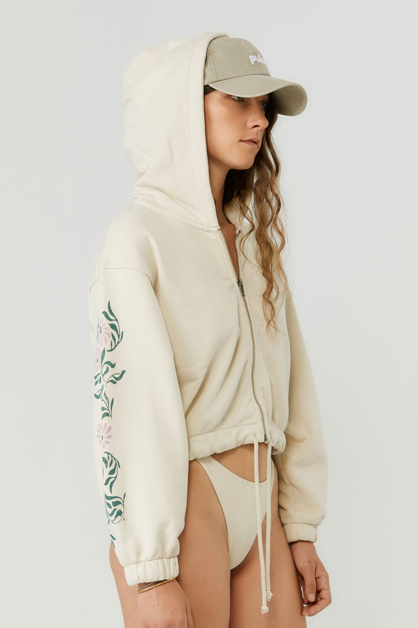 Pukas-Surf-Shop-pukas-hoodie-Anemona-flower-Hoodie-Fleece