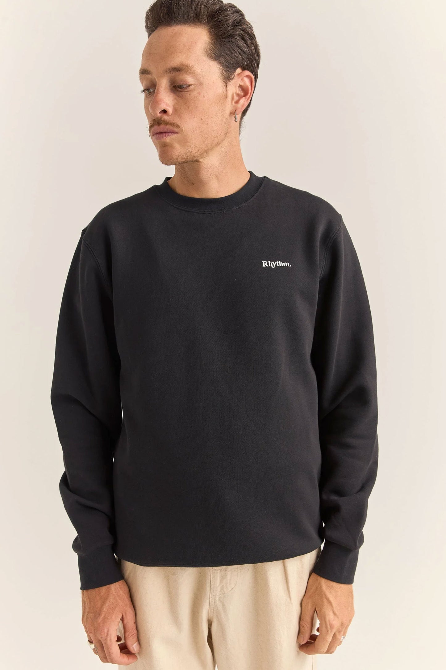 Pukas-Surf-Shop-rhythm-man-brand-fleece-black