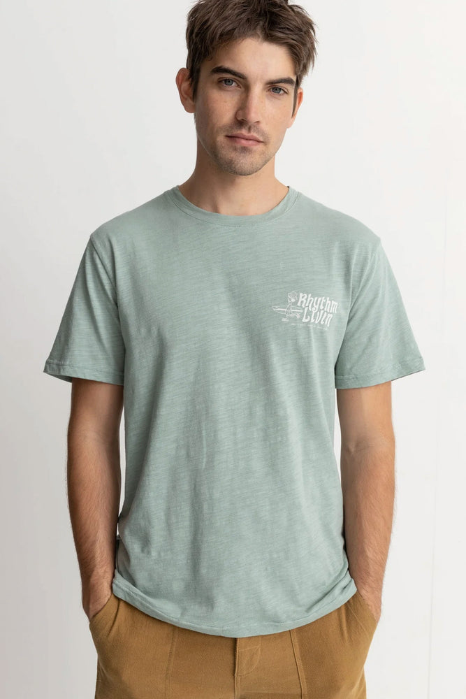 Pukas-Surf-Shop-rhythm-man-livin-slub-ss-t-shirt-seafoam