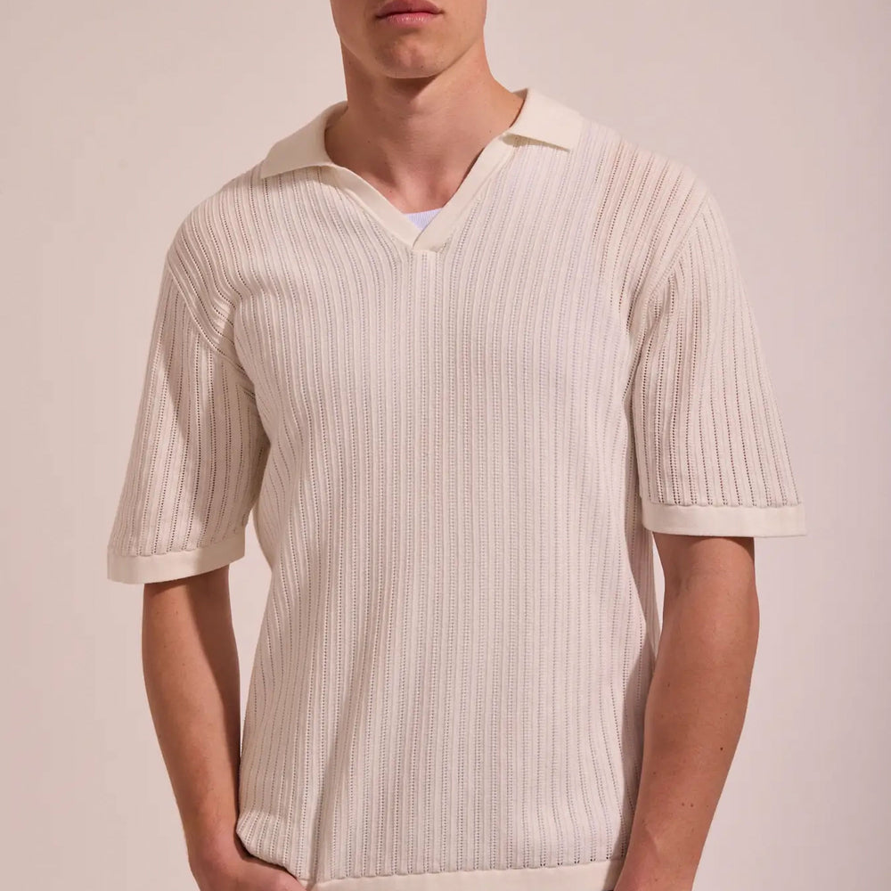 RHYTHM - RELAXED KNITTED POLO