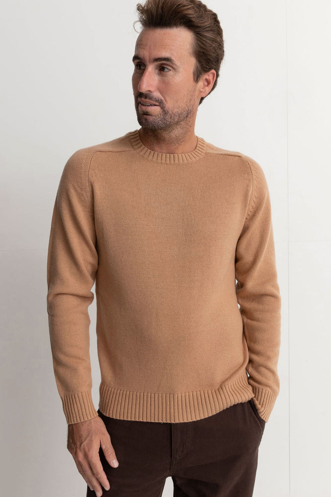 Pukas-Surf-Shop-rhythm-sweater-liam-crew-brown