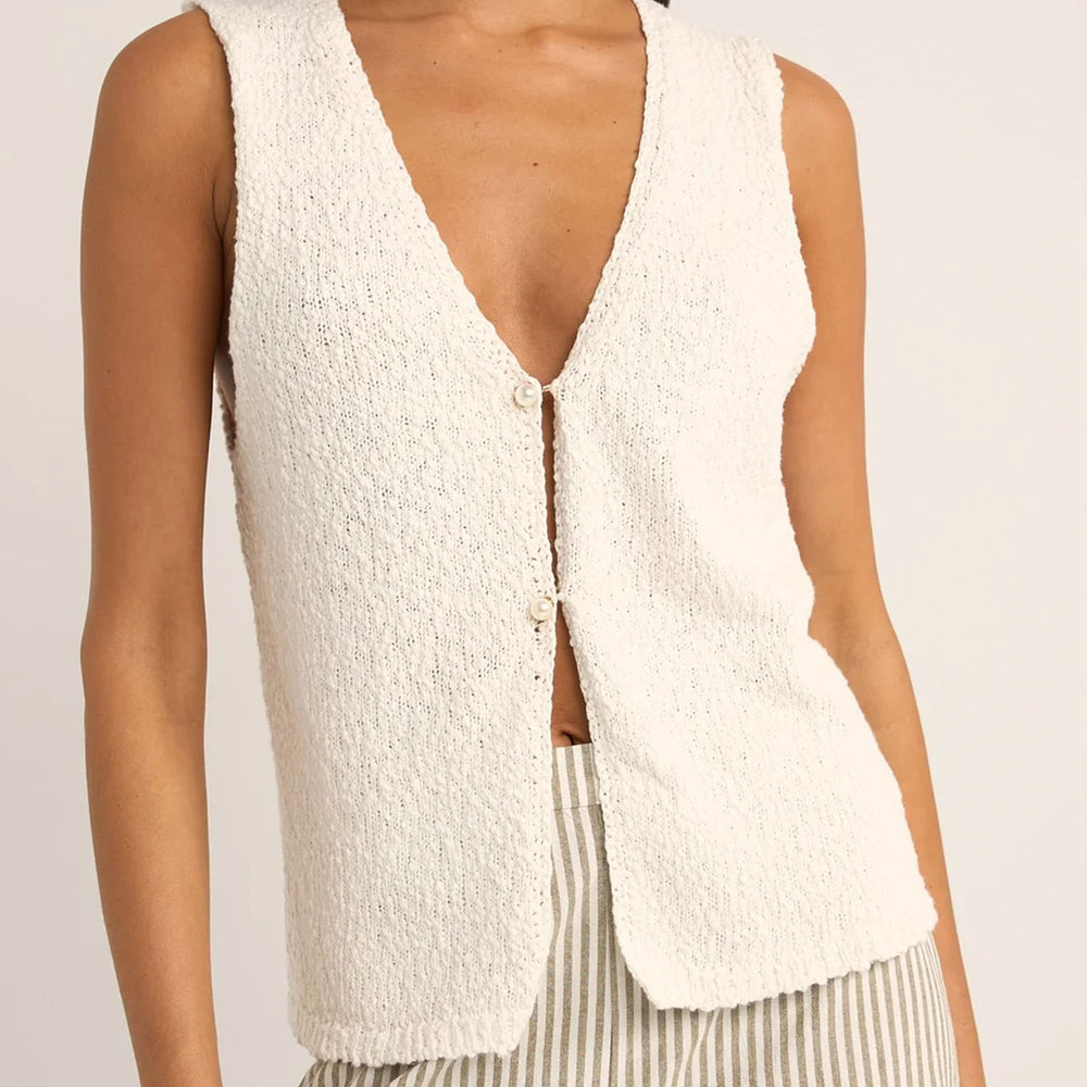 RHYTHM - ADELE LONGLINE KNIT VEST