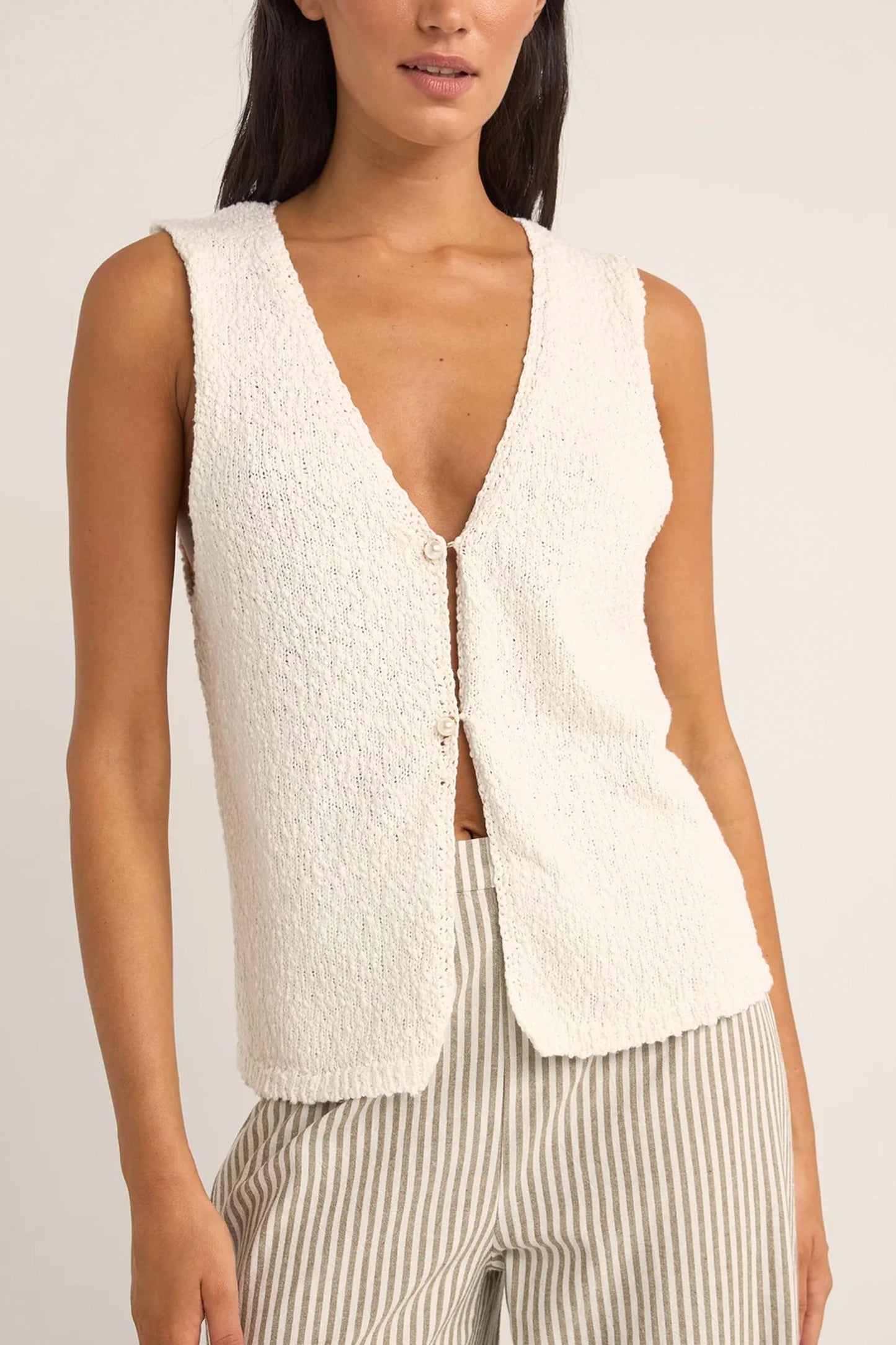 RHYTHM - ADELE LONGLINE KNIT VEST