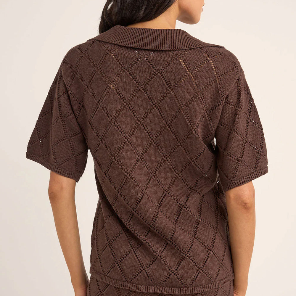 
                      
                        RHYTHM - ISLANDER COLLARED KNIT SHIRT
                      
                    