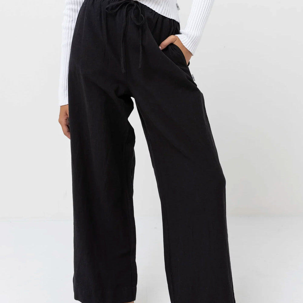 Pukas-Surf-Shop-rhythm-woman-pant-classic-drawstring-black-3