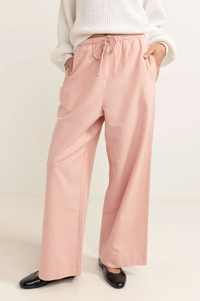 RHYTHM - CLASSIC DRAWSTRING PANT - ROSE | Shop at PUKAS SURF