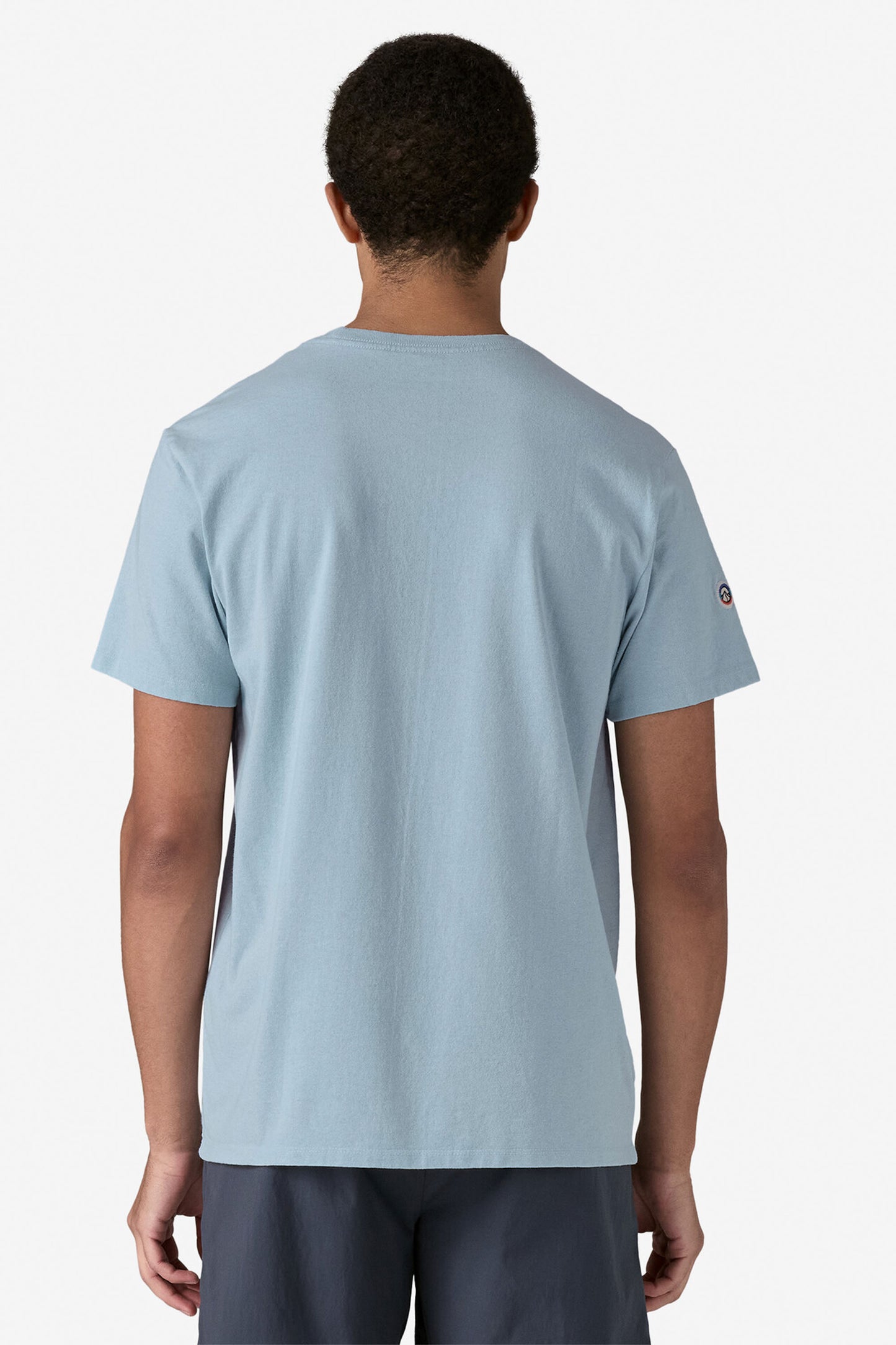 Pukas-Surf-Shop-tee-Patagonia-Fitz-Roy-Icon-Responsibili-Tee-Fleck-Blue-