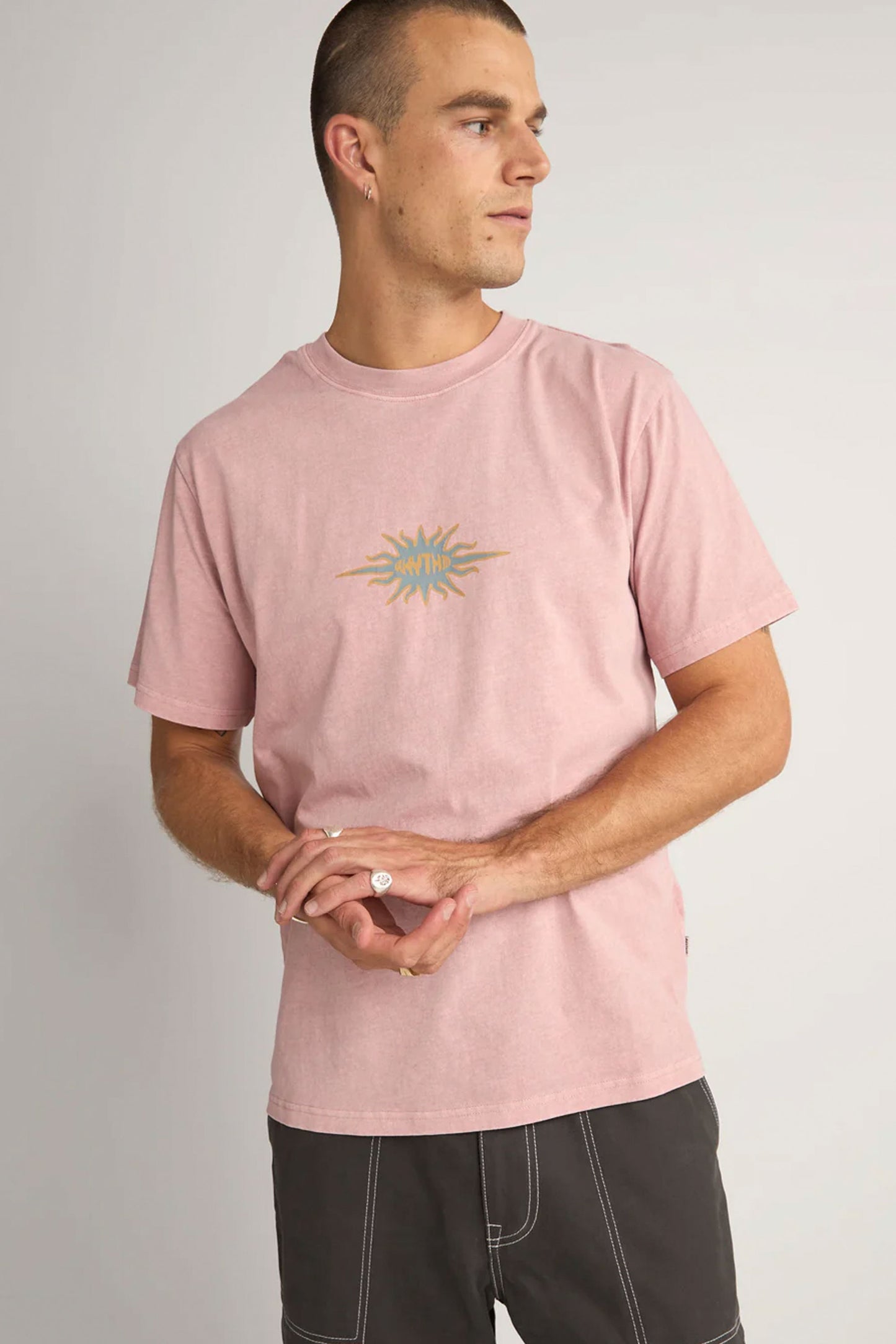 Pukas-Surf-Shop-tee-man-Flame-Printed-Vintage-Ss-T-Shirt