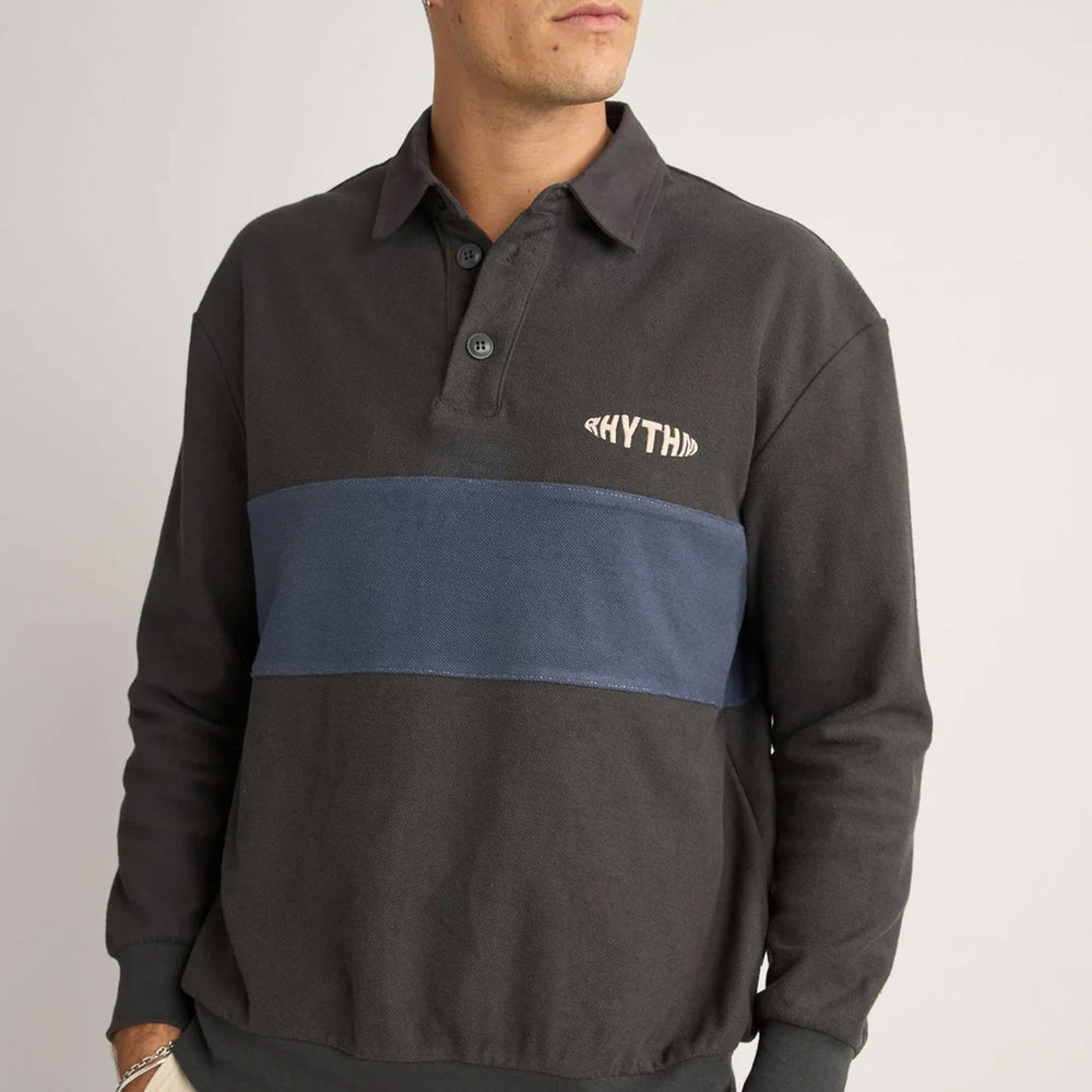 Pukas-Surf-Shop-tee-man-terry-vintage-ls-rubgy-shirt-charcoal