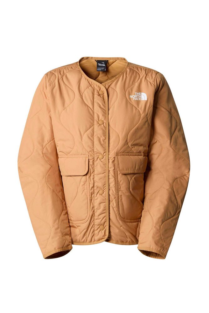 Pukas-Surf-Shop-the-north-face-jacket-woman-ampato-almond-butter
