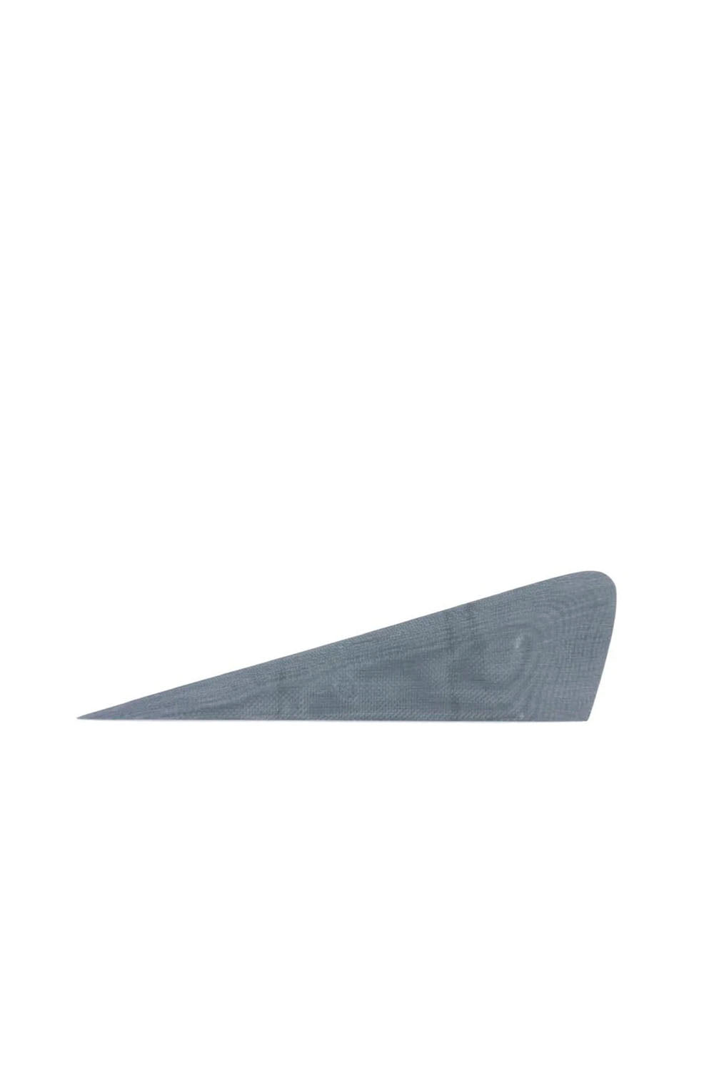 A gray surfboard fin True Ames
