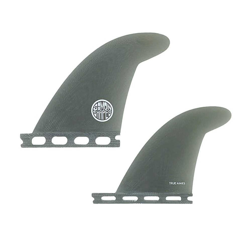 TRUE AMES - JOHN SIMON QUAD TYPE II - SMOKE - 4FINS