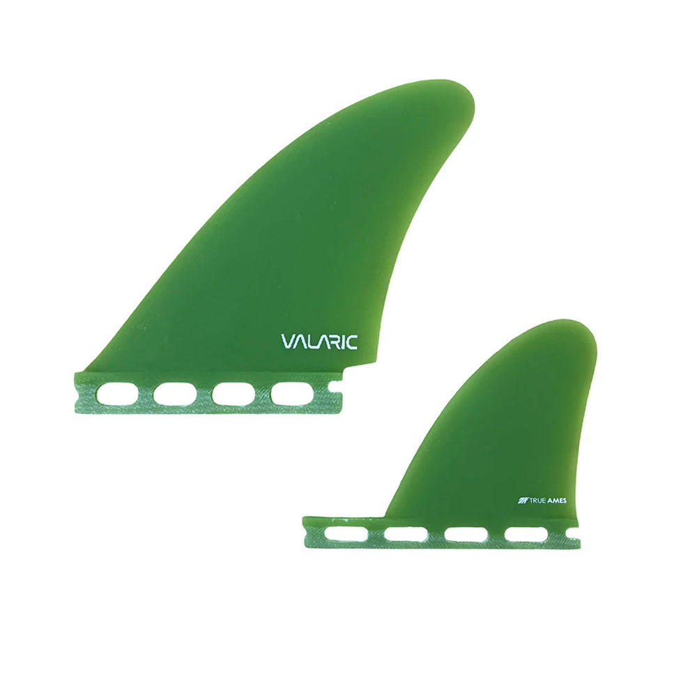 Pukas-Surf-Shop-true-ames-fins-valaric-quad-futures-compatibles-green