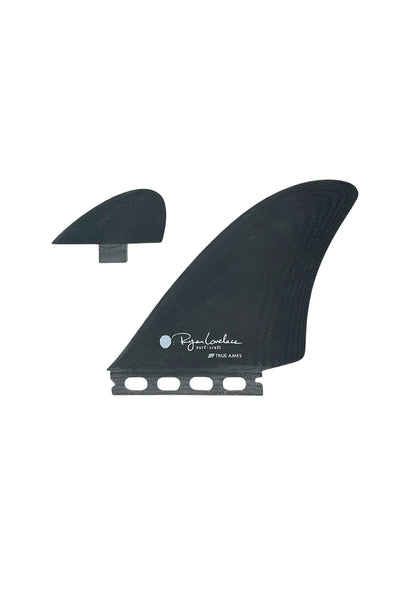 サーフィン TRUE AMES Lovelace Keel True Ames - Lovelace Keel Surfboard Twin Fin Clear FCS