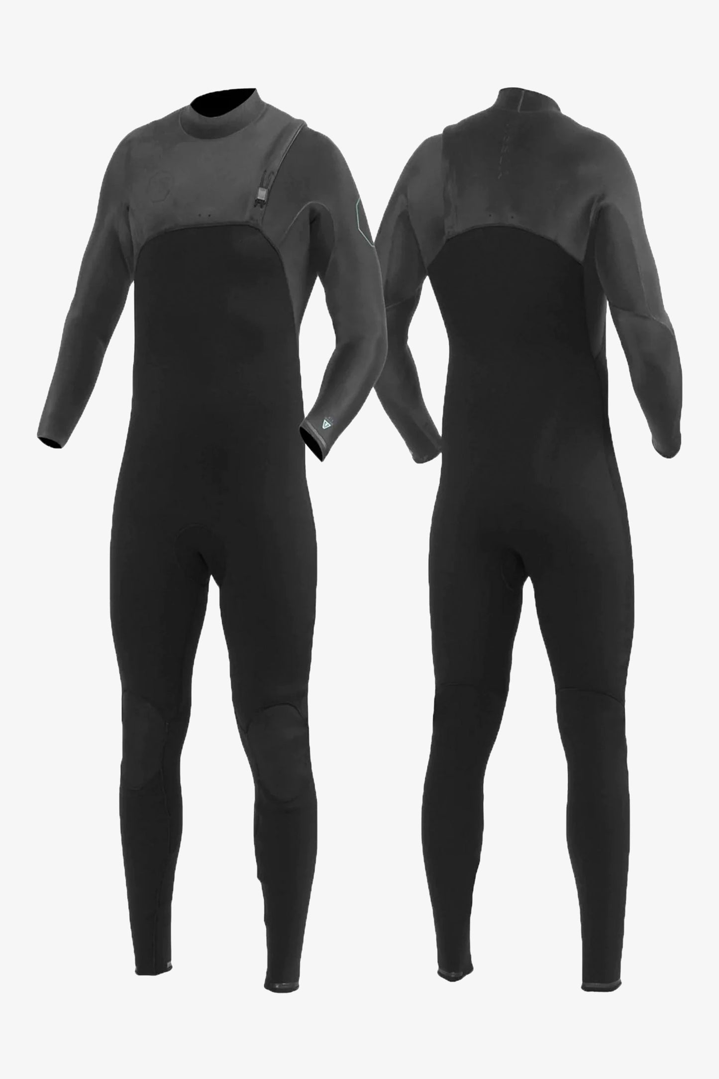 VISSLA HIGH SEAS II 4/3 BLACK FULLSUIT PUKAS SURF SHOP
