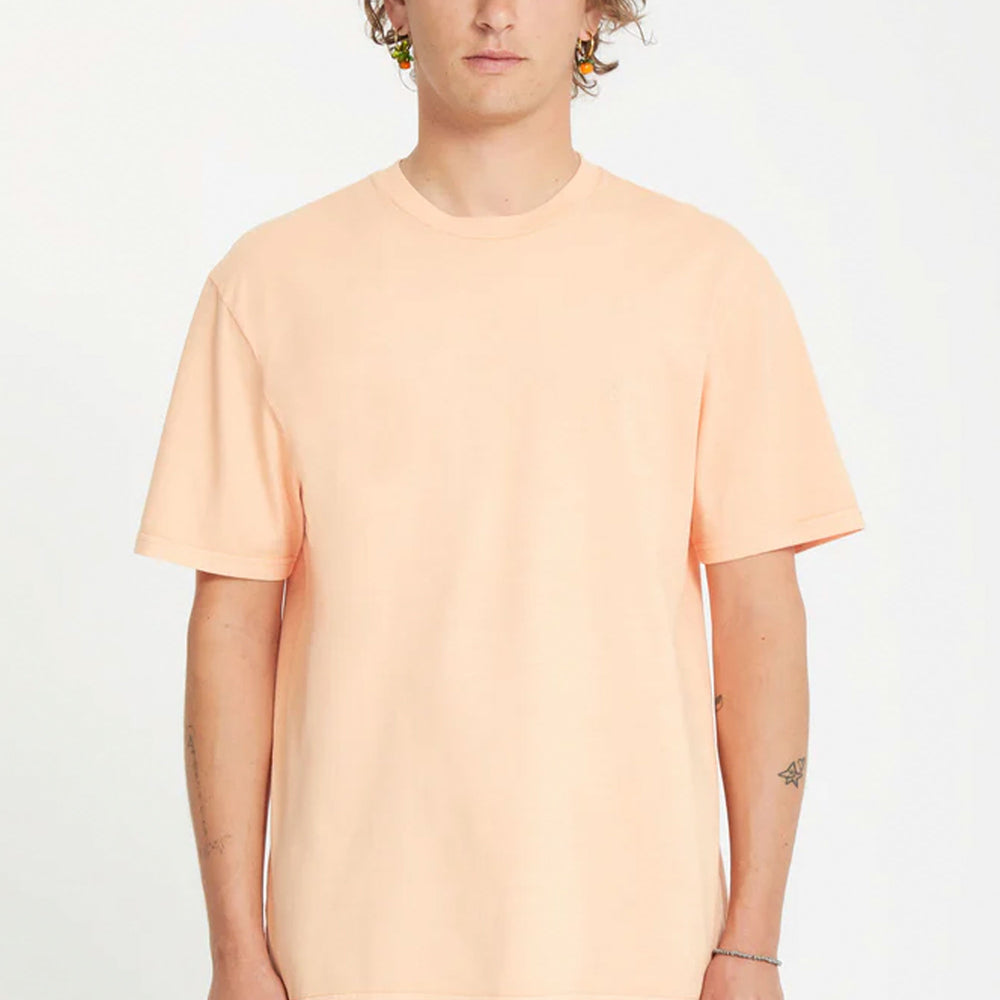 Pukas-Surf-Shop-volcom-tee-man-solid-stone-pale-peach