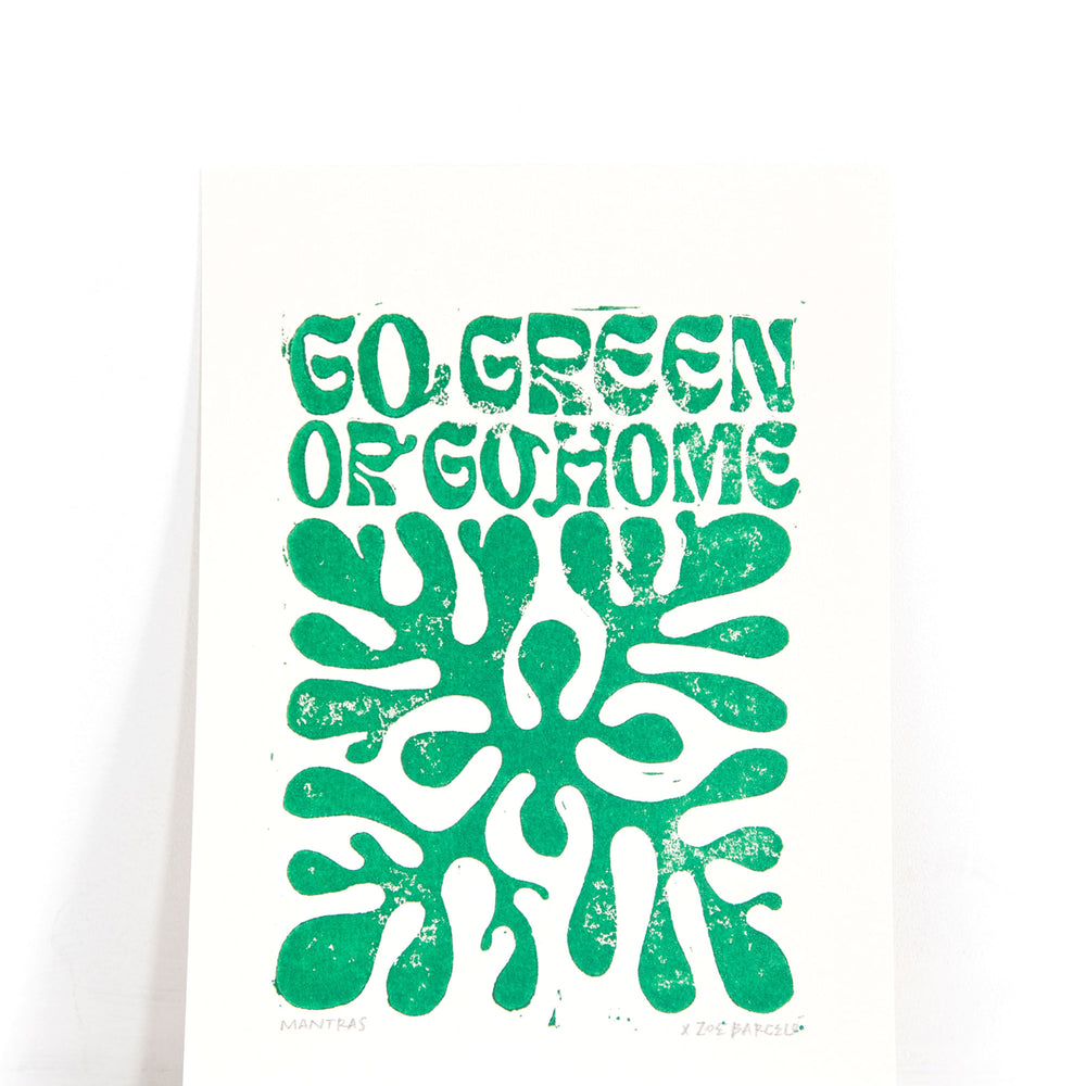 Pukas-Surf-Shop-zoe-barcelo-print-go-green-or-go-home-a4-green-only